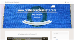 Desktop Screenshot of bestmovingblankets.com